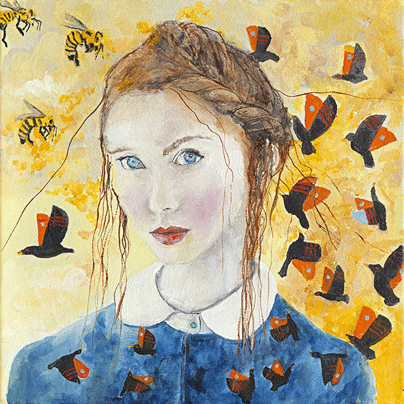 Birds and Bees - Giclee Print