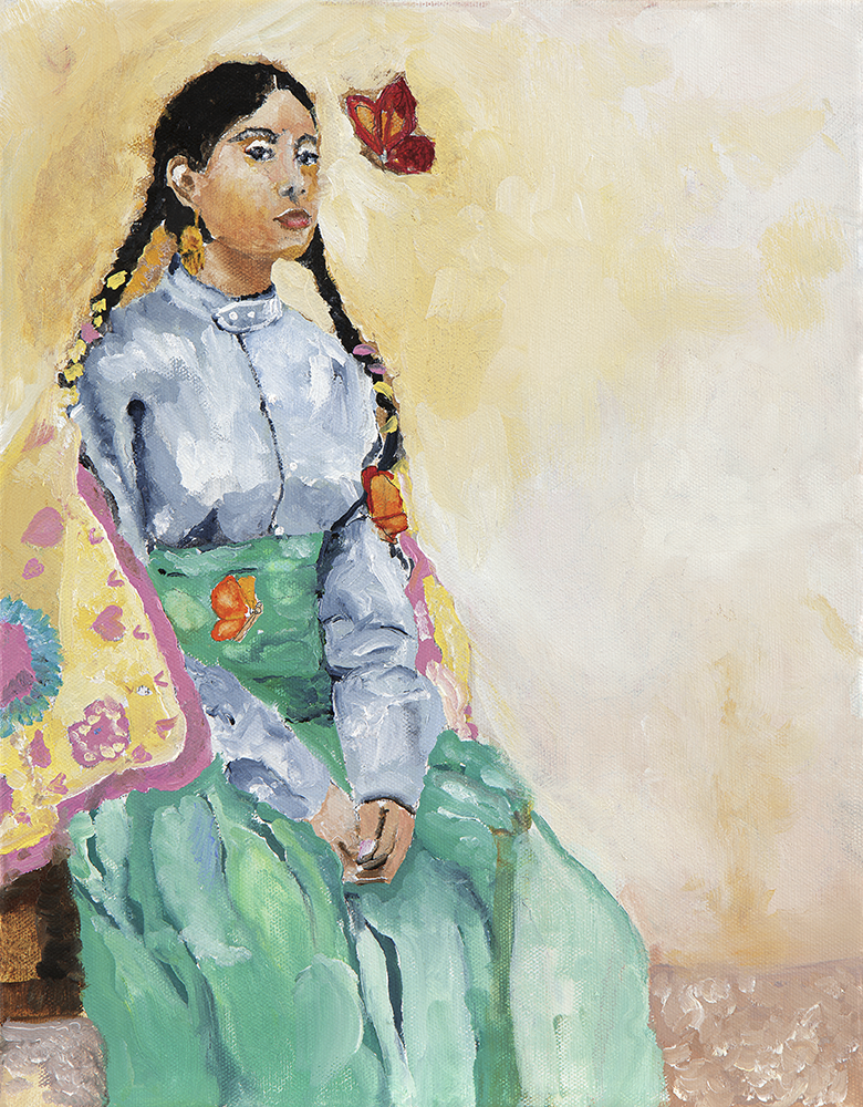Butterfly Princess  - Giclee Print